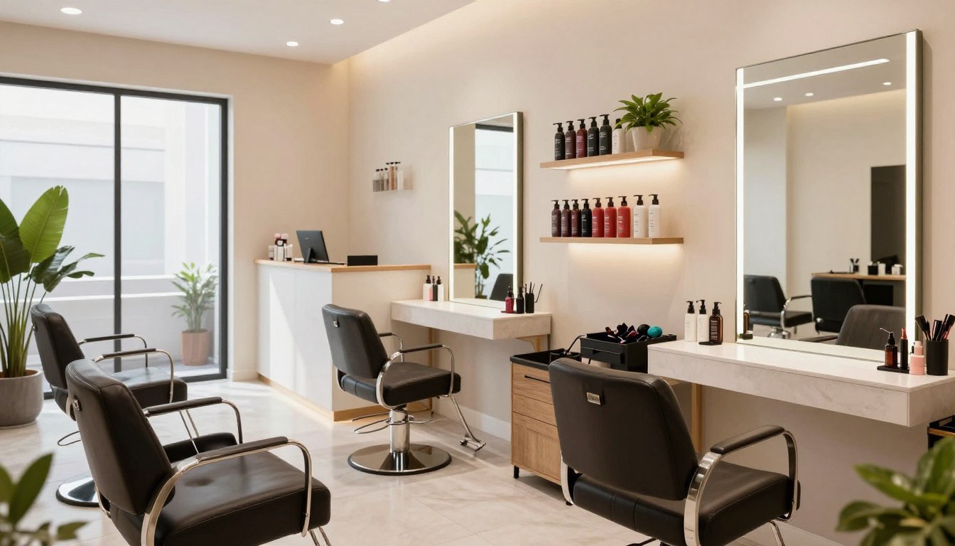 Jak urządzić mały salon fryzjerski