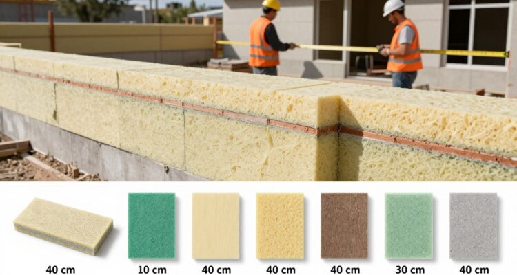 Mur 40 cm jaki styropian