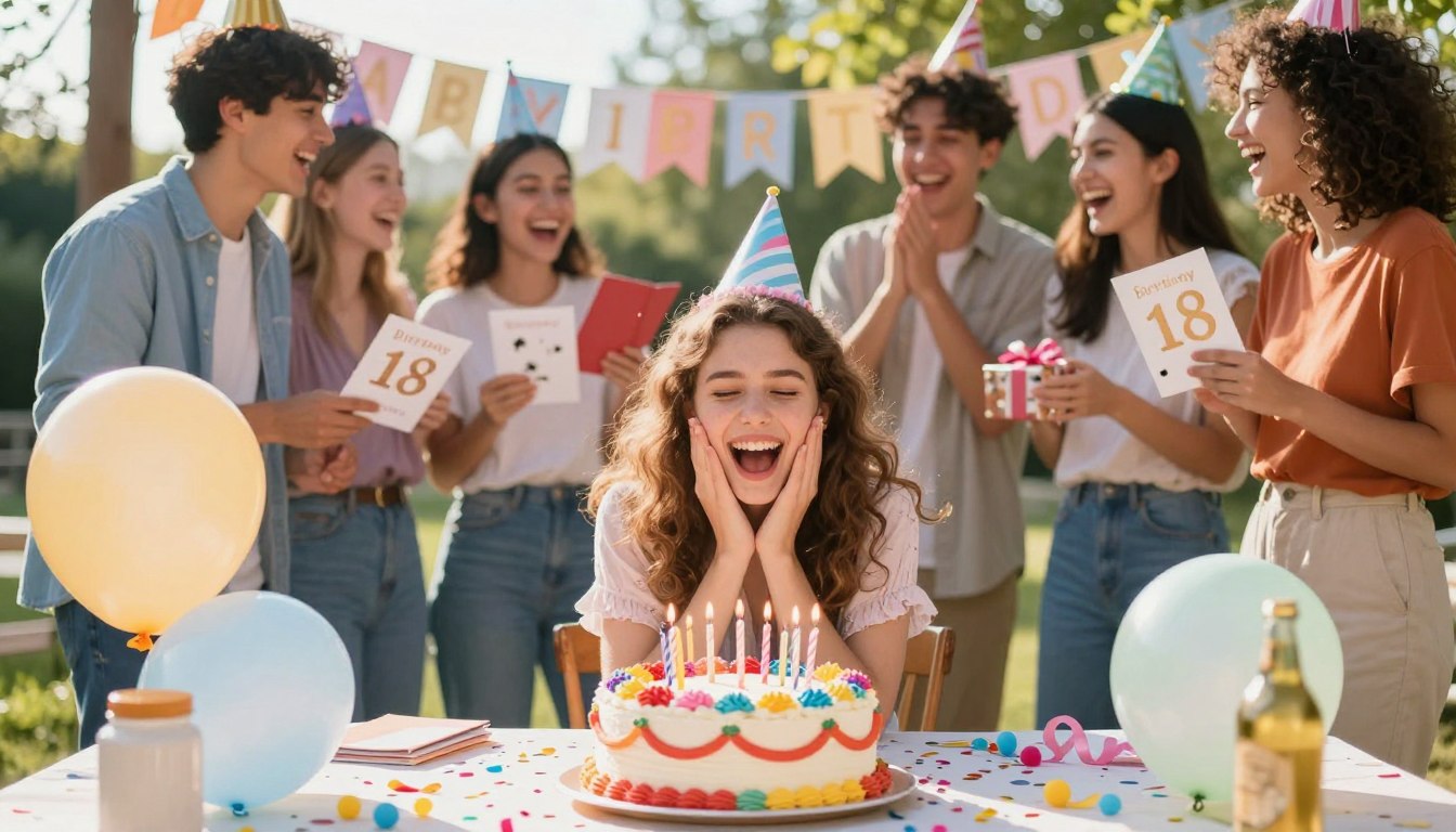 Śmieszne życzenia na 18 stkę dla dziewczyny